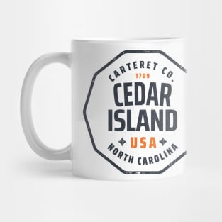 Cedar Island, NC Summertime Vacationing Memories Mug